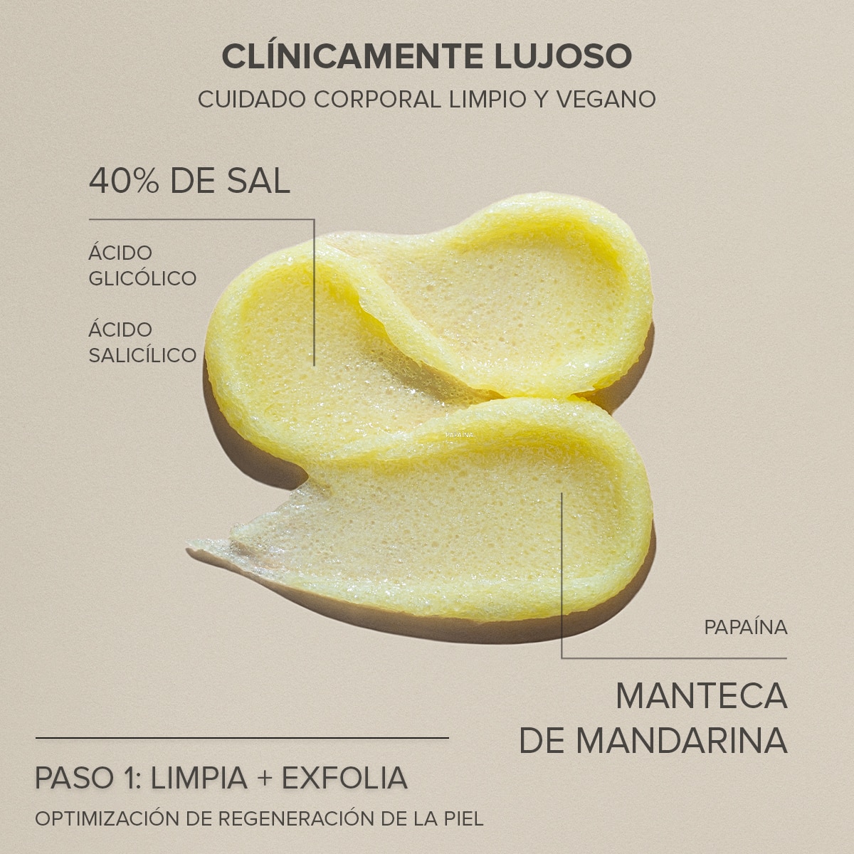 NUDEBODY EXFOLIATING BUTTER BODY WASH (GEL EXFOLIANTE CORPORAL)